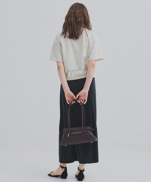 PUBLIC TOKYO(パブリックトウキョウ)の「【2026新作】スウェットライクTEE(Tシャツ/カットソー・レディース・アイボリー/グレー・FREE)」の18枚目の写真