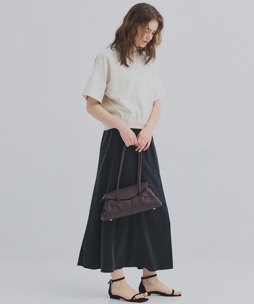 PUBLIC TOKYO(パブリックトウキョウ)の「【2026新作】スウェットライクTEE(Tシャツ/カットソー・レディース・アイボリー/グレー・FREE)」の19枚目の写真