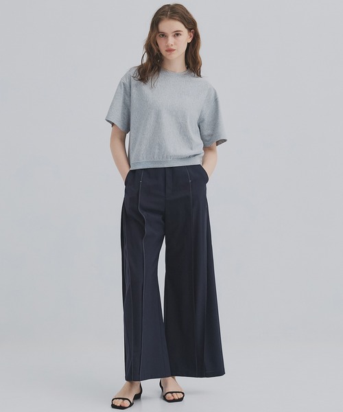 PUBLIC TOKYO(パブリックトウキョウ)の「【2026新作】スウェットライクTEE(Tシャツ/カットソー・レディース・アイボリー/グレー・FREE)」の20枚目の写真