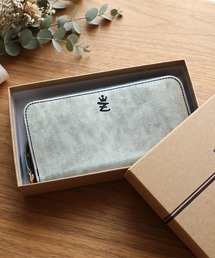 ZARIO-grandee-（ザリオ）の「栃木レザーホワイトワックスラウンドファスナー長財布（財布）」
