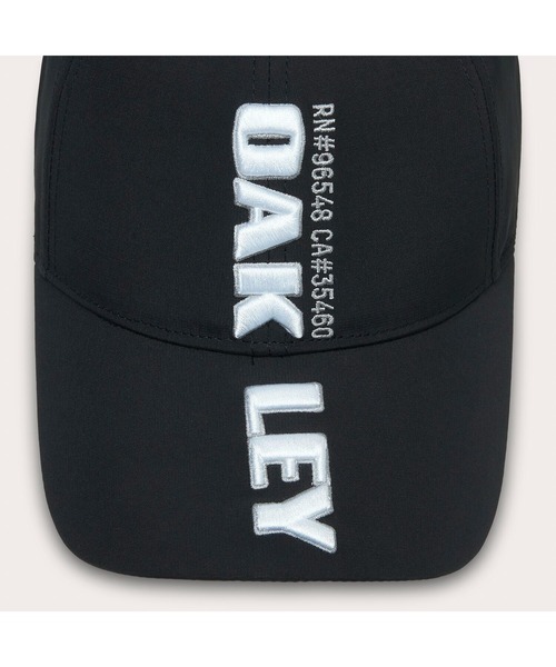 OAKLEY(オークリー)の「オークリーOAKLEY VERTICAL CAP 25.0 キャップ/ゴルフ/OAKLEY(ハット・メンズ・ブラック・ONE SIZE)」の3枚目の写真