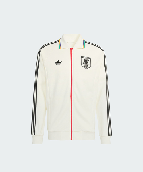 adidas ホワイト ジップアップジャケット adidas（アディダス）W-CUP JAPAN AWAY ANTHEM JACKET（その他アウター