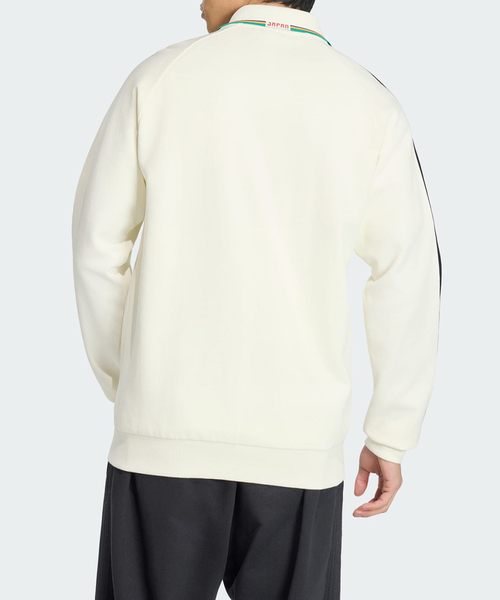 adidas(アディダス)の「adidas(アディダス)W-CUP JAPAN AWAY ANTHEM JACKET(その他アウター・メンズ・アイボリー・MEDIUM/X-LARGE/LARGE)」の4枚目の写真