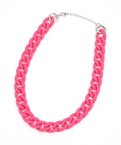 an meets zakka(アンミツザッカ)の「an meets zakka 【COMONONOSA(コモノノサ) 】OMOCHA CHAIN(オモチャチェーン) ネックレス - キヘイ - (50cm)(ネックレス・レディース・ブルー/ターコイズブルー/シルバー/ガンメタ/ブラック/パープル/イエロー/ホワイト/グリーン/ピンク/レッド/オレンジ/ダークブラウン・ONESIZE)」の9枚目の写真