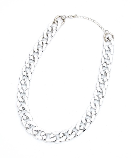 an meets zakka(アンミツザッカ)の「an meets zakka 【COMONONOSA(コモノノサ) 】OMOCHA CHAIN(オモチャチェーン) ネックレス - キヘイ - (50cm)(ネックレス・レディース・ブルー/ターコイズブルー/シルバー/ガンメタ/ブラック/パープル/イエロー/ホワイト/グリーン/ピンク/レッド/オレンジ/ダークブラウン・ONESIZE)」の12枚目の写真