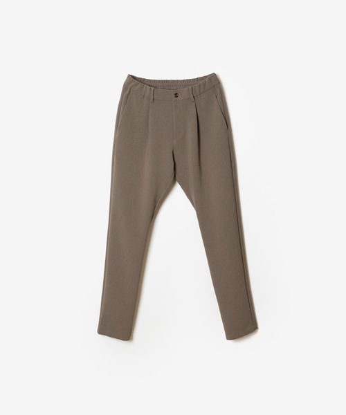 ATTACHMENT(アタッチメント)の「PE ストレッチダブルクロス レギュラーフィット 1タックトラウザーズ / PE STRETCH DOUBLE CLOTH REGULAR FIT 1TUCK TROUSERS(スラックス・メンズ・グレー/ブラック/ブラウン・1/3/2/4)」の3枚目の写真