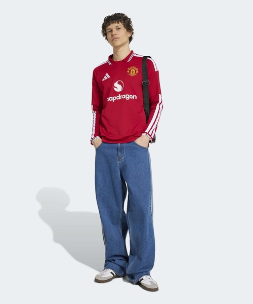 adidas(アディダス)の「マンチェスター・ユナイテッド 26/27 ホームジャージー 長袖 / ロンT / アディダス adidas(Tシャツ/カットソー・メンズ・レッド・X-LARGE/SMALL/MEDIUM/LARGE/XXX-LARGE/XX-LARGE)」の5枚目の写真