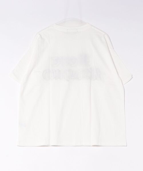 GORGE（ゴージ）の「サテン刺しゅうＴシャツ（Tシャツ/カットソー・レディース・オフホワイト・F）」の4枚目の写真