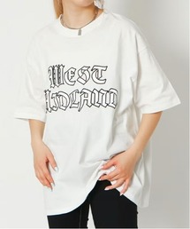 サテン刺しゅうTシャツ