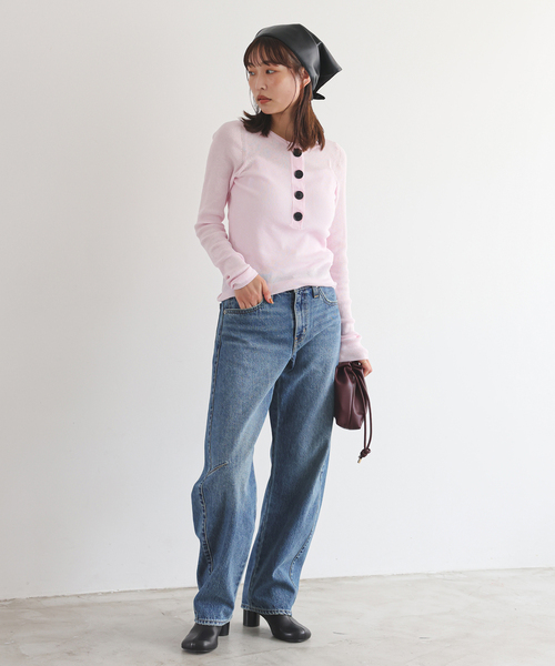 SLOBE IENA(スローブイエナ)の「《追加5》SLOBE スクエアトゥショートブーツ(ブーツ・レディース・ベージュ系その他/ブラック・23cm/23.5cm/24cm/24.5cm/25cm)」の18枚目の写真