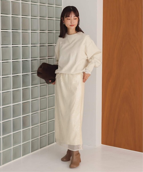 SLOBE IENA(スローブイエナ)の「《追加5》SLOBE スクエアトゥショートブーツ(ブーツ・レディース・ベージュ系その他/ブラック・23cm/23.5cm/24cm/24.5cm/25cm)」の21枚目の写真