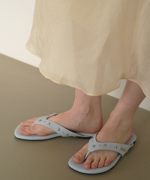 OMNIPOTENT(オムニポテント)の「(225)omn Candy Flip-Flops _3colors(サンダル・レディース・ライトブルー/ブラック/イエロー・23.5cm/23cm/24.5cm/24cm/25cm)」の5枚目の写真