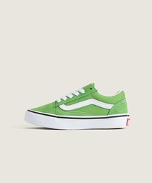 VANS | キッズ オールドスクール / Old Skool COLOR THEORY Lime Bu VN000CYVFPB1(スニーカー)