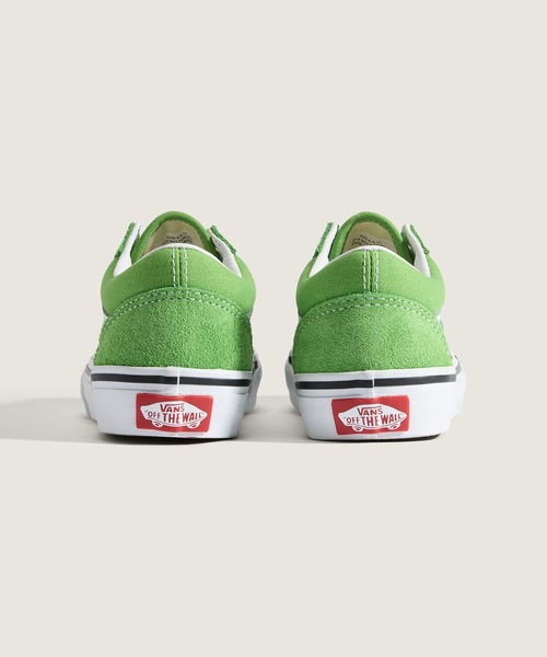 VANS(バンズ)の「キッズ オールドスクール / Old Skool COLOR THEORY Lime Bu VN000CYVFPB1(スニーカー・キッズ・ライム・1/13/12/11/3/2)」の4枚目の写真