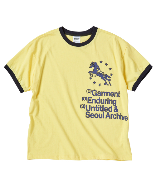 UNTITLED SEOUL(アンタイトル ソウル)の「ユニコーンタイポリングクロップ半袖イエロー(Tシャツ/カットソー・レディース・その他・MEDIUM/LARGE)」の6枚目の写真