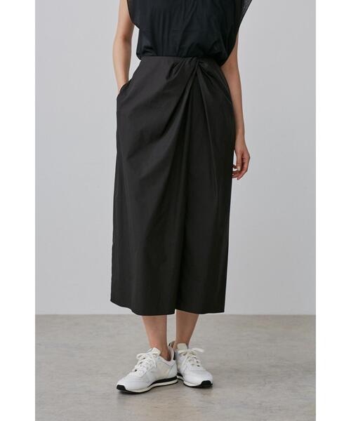 YLEVE(イレーヴ)の「YLEVE / FINX COTTON WEATHER TWIST SK(スカート・レディース・ブルー/ブラック/グリーン/パープル・0/2/1)」の18枚目の写真