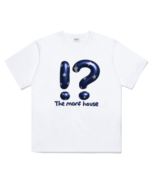 THEMORFHOUSE(ザモーフハウス)の「スターマークオーバーサイズ半袖Tシャツホワイト(Tシャツ/カットソー・レディース・その他・SMALL/MEDIUM/LARGE)」の2枚目の写真