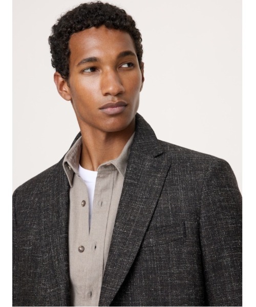 Banana Republic(バナナリパブリック)の「テーラードスリム イタリアン ツイード スーツジャケット(スーツジャケット・メンズ・ブラウン・42/38/36/34)」の4枚目の写真