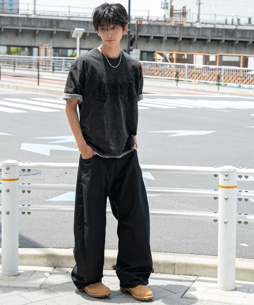WEGO（ウィゴー）の「WEGO/【26年春夏新作】チノカーブパンツ（その他パンツ・メンズ・ブラック/ベージュ・LARGE/MEDIUM）」の21枚目の写真