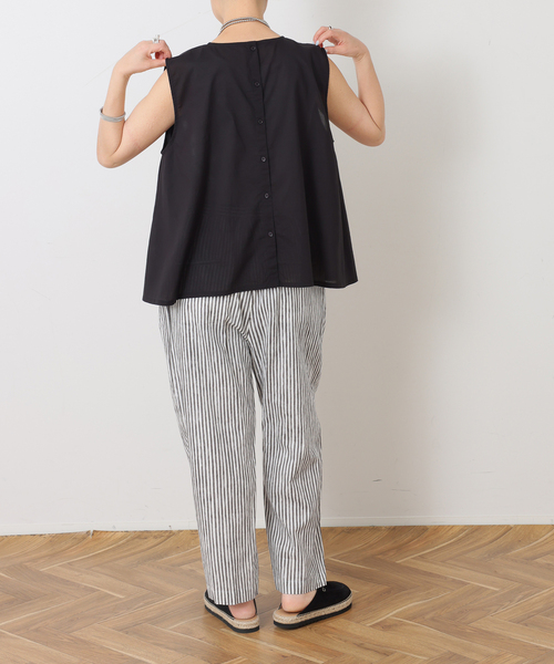 JOURNAL STANDARD LUXE(ジャーナルスタンダード ラックス)の「【SOIL/ソイル】 60s CAMBRIC NO/SL SMOCK(シャツ/ブラウス・レディース・ブラック/カーキ・2)」の5枚目の写真