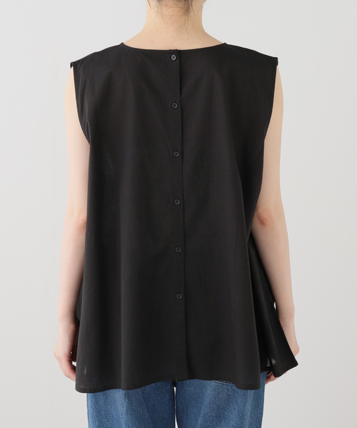JOURNAL STANDARD LUXE(ジャーナルスタンダード ラックス)の「【SOIL/ソイル】 60s CAMBRIC NO/SL SMOCK(シャツ/ブラウス・レディース・ブラック/カーキ・2)」の13枚目の写真