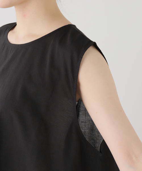 JOURNAL STANDARD LUXE(ジャーナルスタンダード ラックス)の「【SOIL/ソイル】 60s CAMBRIC NO/SL SMOCK(シャツ/ブラウス・レディース・ブラック/カーキ・2)」の14枚目の写真