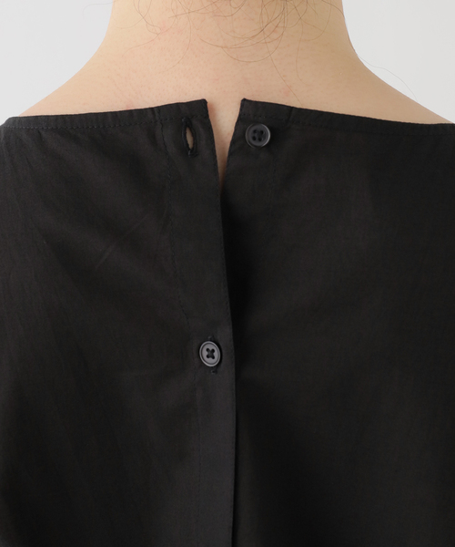 JOURNAL STANDARD LUXE(ジャーナルスタンダード ラックス)の「【SOIL/ソイル】 60s CAMBRIC NO/SL SMOCK(シャツ/ブラウス・レディース・ブラック/カーキ・2)」の16枚目の写真