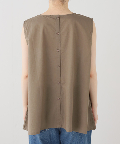 JOURNAL STANDARD LUXE(ジャーナルスタンダード ラックス)の「【SOIL/ソイル】 60s CAMBRIC NO/SL SMOCK(シャツ/ブラウス・レディース・ブラック/カーキ・2)」の21枚目の写真