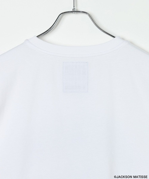 JACKSON MATISSE(ジャクソンマティス)の「【JACKSON MATISSE/BAYFLOW】アソートプリント半袖Tシャツ(Tシャツ/カットソー・レディース・ホワイト/チャコール/ブルー・FREE)」の9枚目の写真