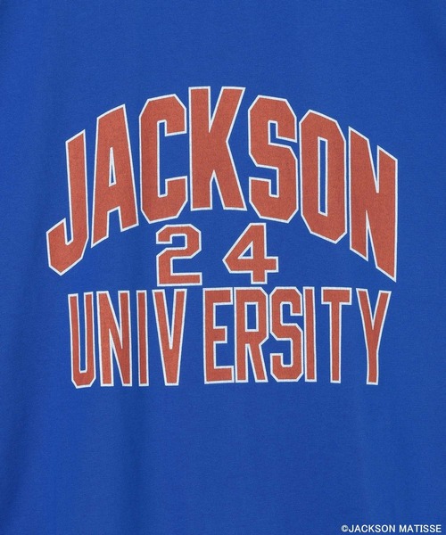 JACKSON MATISSE(ジャクソンマティス)の「【JACKSON MATISSE/BAYFLOW】アソートプリント半袖Tシャツ(Tシャツ/カットソー・レディース・ホワイト/チャコール/ブルー・FREE)」の12枚目の写真