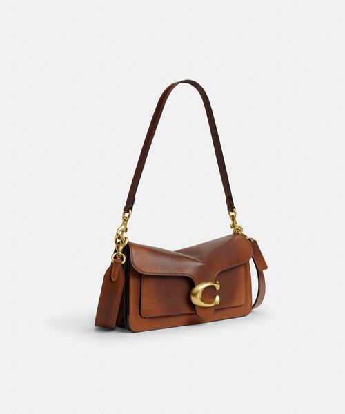 COACH(コーチ)の「タビー ショルダー バッグ 26・ラブド レザー(ショルダーバッグ・レディース・ブラウン系その他・ONE)」の6枚目の写真