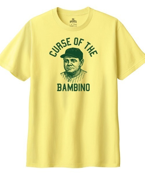 Ol' Basics(オールベーシックス)の「Ol' Basics(オール・ベーシックス) 半袖Tシャツ ロゴ イラスト プリント 5.6オンス トップス カットソー メンズ ユニセックス(Tシャツ/カットソー・メンズ・イエロー/オートミール/ホワイト/スミクロ・XS/S/M/L/XL)」の1枚目の写真