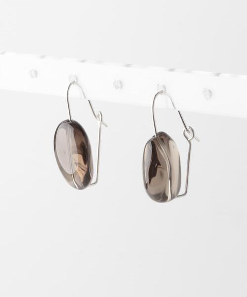 SMELLY(スメリー)の「SMELLY so’ smoky quartz pierces(ピアス(両耳用)・レディース・シルバー系その他・-)」の6枚目の写真