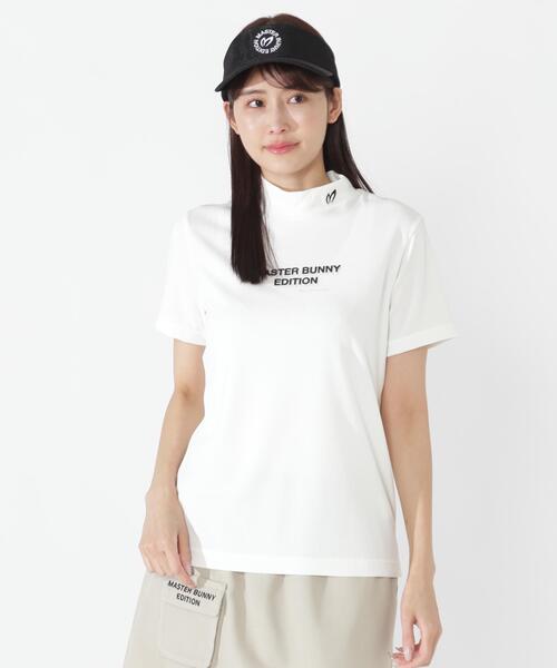 MASTER BUNNY EDITION（マスターバニーエディション）の「【MASTER BUNNY EDITION】ドライマスターワッフル半袖ハイネックカットソー（Tシャツ/カットソー・レディース・ブラック/レッド/ホワイト・MEDIUM/SMALL/X-SMALL）」の4枚目の写真