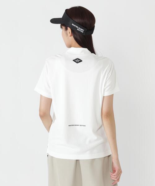 MASTER BUNNY EDITION（マスターバニーエディション）の「【MASTER BUNNY EDITION】ドライマスターワッフル半袖ハイネックカットソー（Tシャツ/カットソー・レディース・ブラック/レッド/ホワイト・MEDIUM/SMALL/X-SMALL）」の7枚目の写真