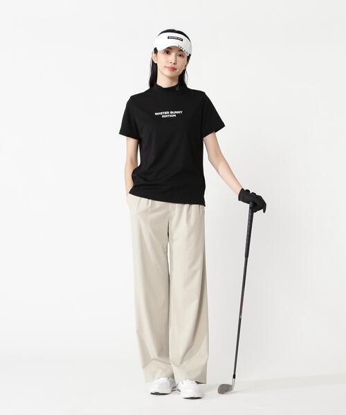 MASTER BUNNY EDITION（マスターバニーエディション）の「【MASTER BUNNY EDITION】ドライマスターワッフル半袖ハイネックカットソー（Tシャツ/カットソー・レディース・ブラック/レッド/ホワイト・MEDIUM/SMALL/X-SMALL）」の13枚目の写真