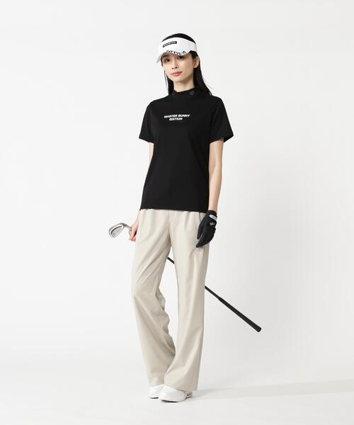 MASTER BUNNY EDITION（マスターバニーエディション）の「【MASTER BUNNY EDITION】ドライマスターワッフル半袖ハイネックカットソー（Tシャツ/カットソー・レディース・ブラック/レッド/ホワイト・MEDIUM/SMALL/X-SMALL）」の14枚目の写真