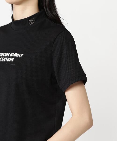 MASTER BUNNY EDITION（マスターバニーエディション）の「【MASTER BUNNY EDITION】ドライマスターワッフル半袖ハイネックカットソー（Tシャツ/カットソー・レディース・ブラック/レッド/ホワイト・MEDIUM/SMALL/X-SMALL）」の18枚目の写真