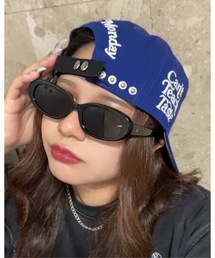 HOMEGAME（ホームゲーム）の「ニューエラ【NEW ERA】- ダイエット・スターツ・マンデー キャップ【Diet Starts Monday Los Angeles Dodgers CTT Strap 19TWENTY Pre-Curved Blue 60975406】（キャップ）」