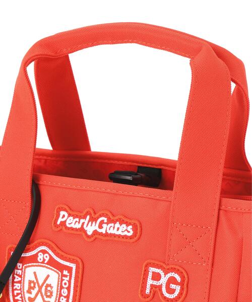 PEARLY GATES（パーリーゲイツ）の「【PEARLY GATES】保冷カートバッグ (UNISEX)（トートバッグ・レディース・ホワイト/オレンジ/グリーン・FREE）」の7枚目の写真