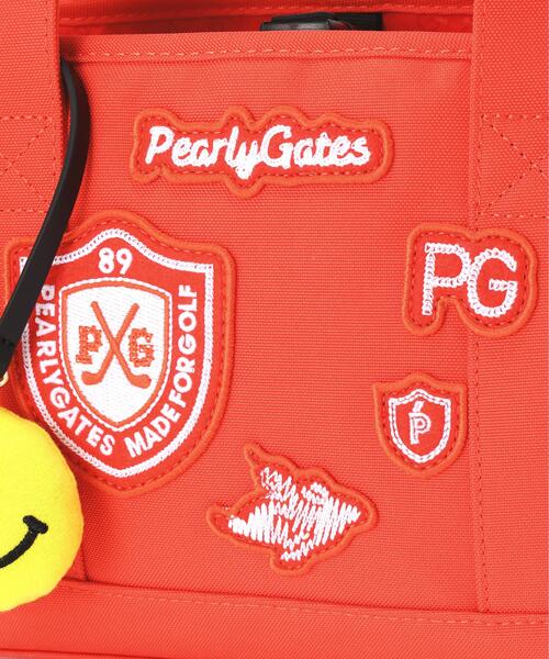 PEARLY GATES（パーリーゲイツ）の「【PEARLY GATES】保冷カートバッグ (UNISEX)（トートバッグ・レディース・ホワイト/オレンジ/グリーン・FREE）」の8枚目の写真