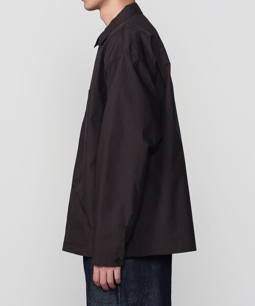 ORCIVAL(オーシバル)の「ORCIVAL | コットンポリエステル シャツジャケット CHECK MEN(シャツ/ブラウス・メンズ・ブラウン系その他/グレー系その他・5/4)」の14枚目の写真