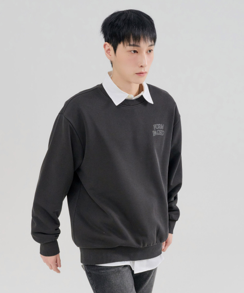 CHASECULT（チェイスカルト）の「メンズ PIGMENT グラフィック スウェットTシャツ-FERK5132B09（スウェット・メンズ・ダークグレー・100/105/95/110）」の2枚目の写真