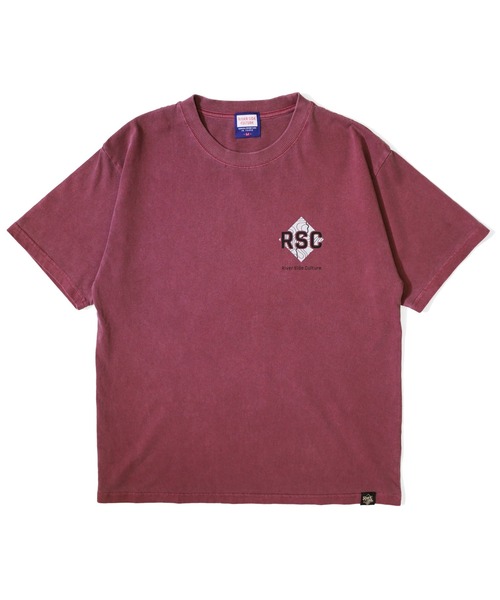 RIVER SIDE CULTURE(リバーサイドカルチャー)の「RIVER SIDE CULTURE / MARCO スケーター T-SHIRT(M4)(Tシャツ/カットソー・メンズ・ホワイト/ネイビー/ワインレッド・MEDIUM/LARGE/X-LARGE)」の6枚目の写真