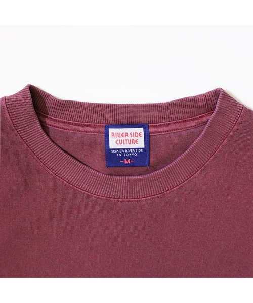 RIVER SIDE CULTURE(リバーサイドカルチャー)の「RIVER SIDE CULTURE / MARCO スケーター T-SHIRT(M4)(Tシャツ/カットソー・メンズ・ホワイト/ネイビー/ワインレッド・MEDIUM/LARGE/X-LARGE)」の9枚目の写真