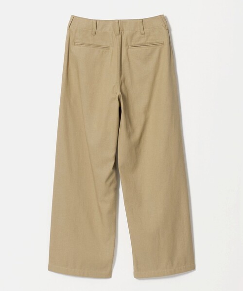 BEAUTY&YOUTH UNITED ARROWS(ビューティーアンドユースユナイテッドアローズ)の「セルロースコットン チノ ストレートパンツ(チノパンツ・レディース・ネイビー/ベージュ・S/XS/M)」の3枚目の写真