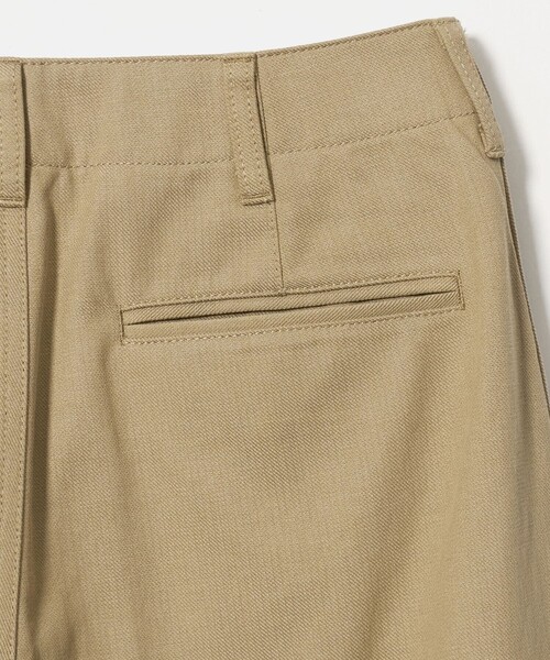 BEAUTY&YOUTH UNITED ARROWS(ビューティーアンドユースユナイテッドアローズ)の「セルロースコットン チノ ストレートパンツ(チノパンツ・レディース・ネイビー/ベージュ・S/XS/M)」の7枚目の写真
