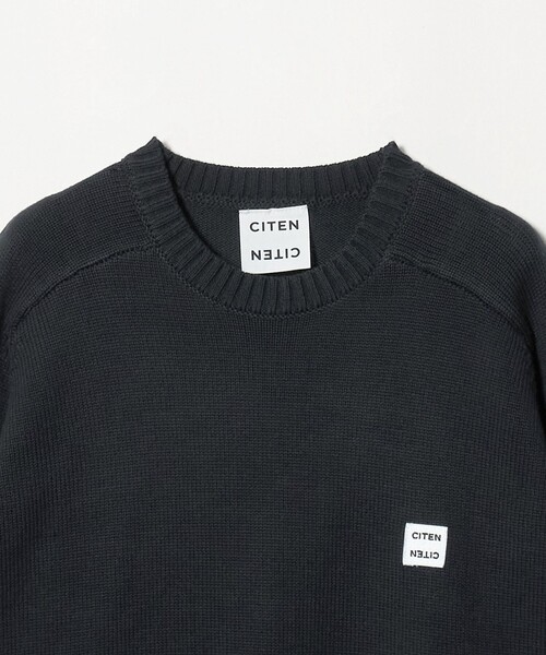 CITEN(シテン)の「<CITEN>ミドルゲージクルーネックニット(ニット/セーター・メンズ・レッド/ダークグレー/ネイビー/ブラック・M/L)」の18枚目の写真