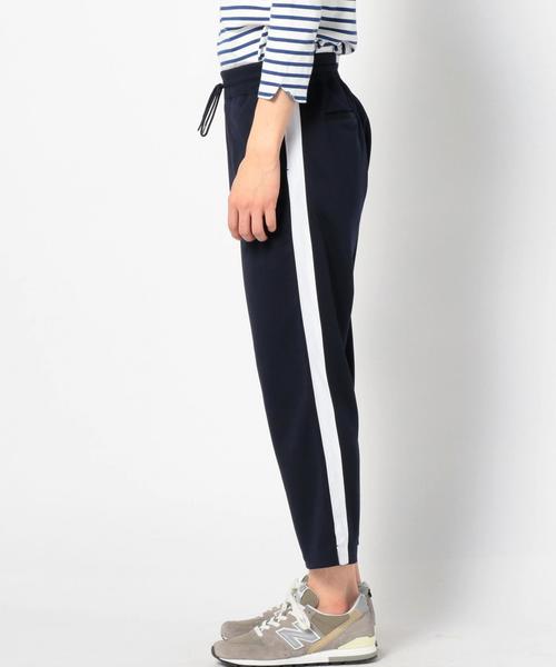 SHIPS JET BLUE（シップスジェットブルー）の「SHIPS JET BLUE(シップス ジェットブルー): サイドラインジャージパンツ（その他パンツ・メンズ・ブラック/ネイビー・SMALL/MEDIUM）」の3枚目の写真