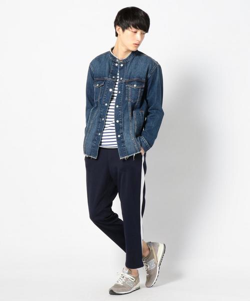 SHIPS JET BLUE（シップスジェットブルー）の「SHIPS JET BLUE(シップス ジェットブルー): サイドラインジャージパンツ（その他パンツ・メンズ・ブラック/ネイビー・SMALL/MEDIUM）」の19枚目の写真